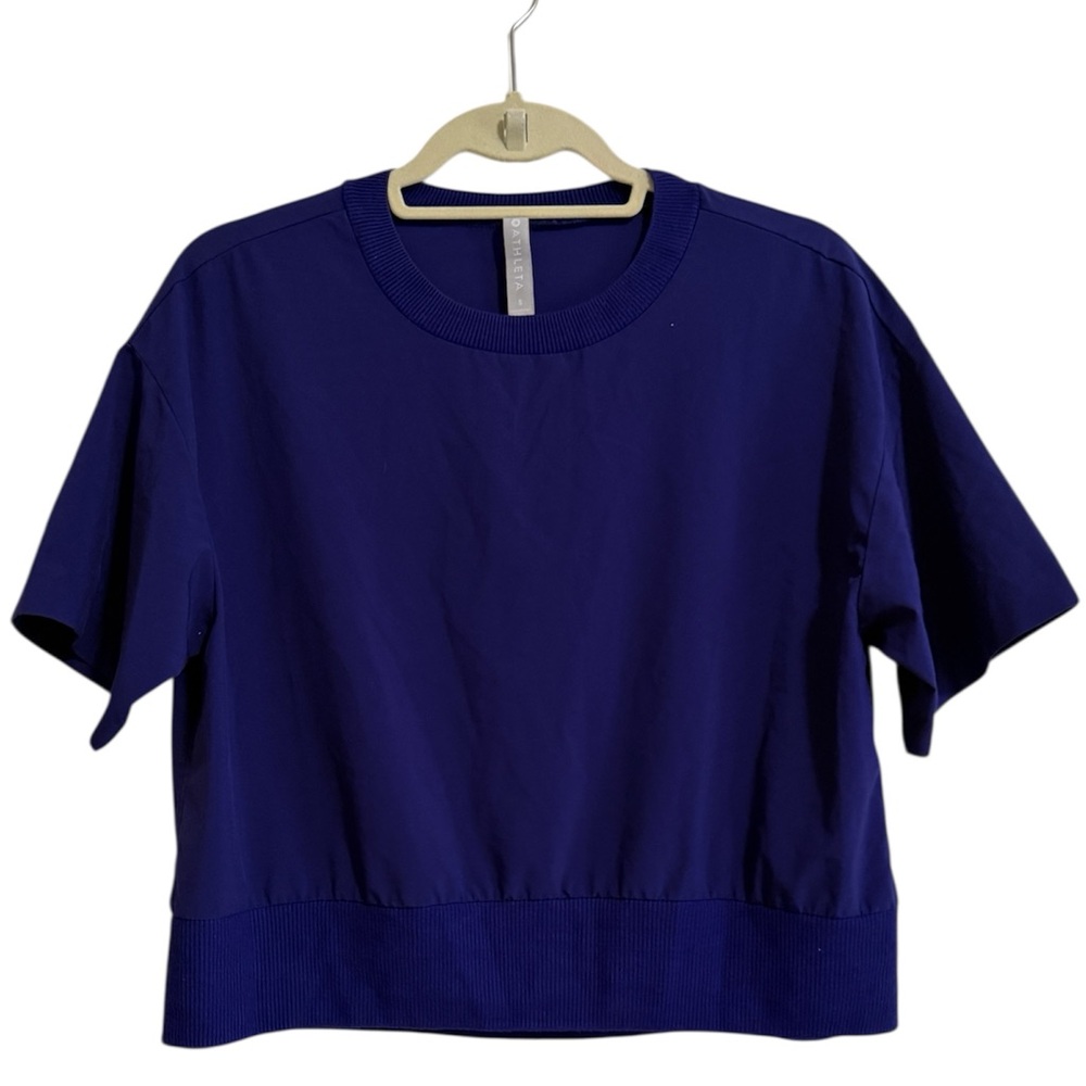 Athleta Women's Short Sleeve Tee - Deep Blue